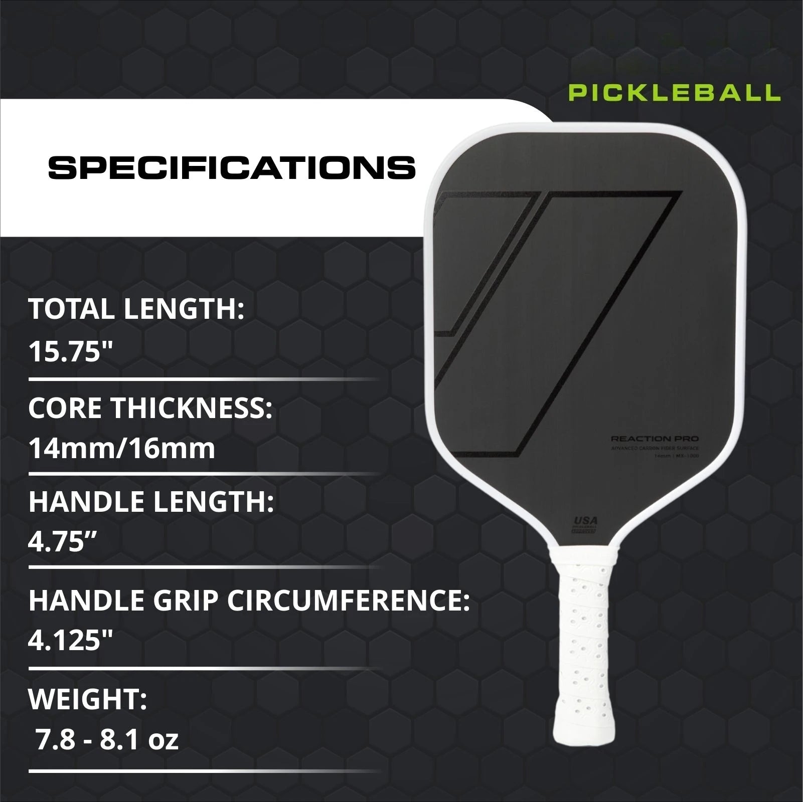 Professional T700 Carbon Fiber Pickleball Paddle