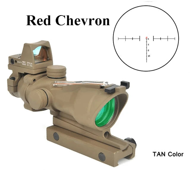 4x32 Red Dot 1x  4x Tactical Scope