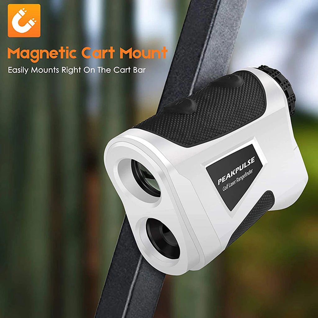 Magnetic Golf Laser Rangefinder 6X Magnification 650Yards