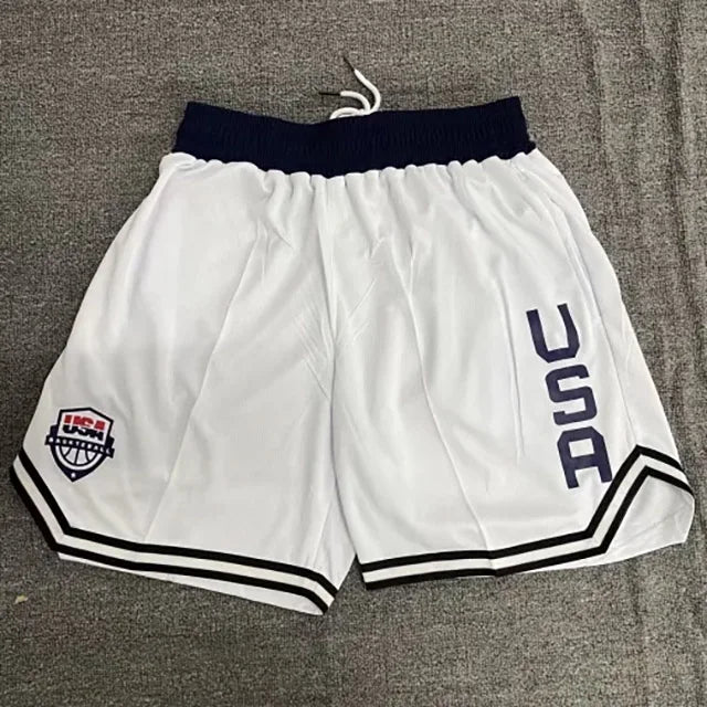 Basketball Running Shorts Men  Elastic Waist
