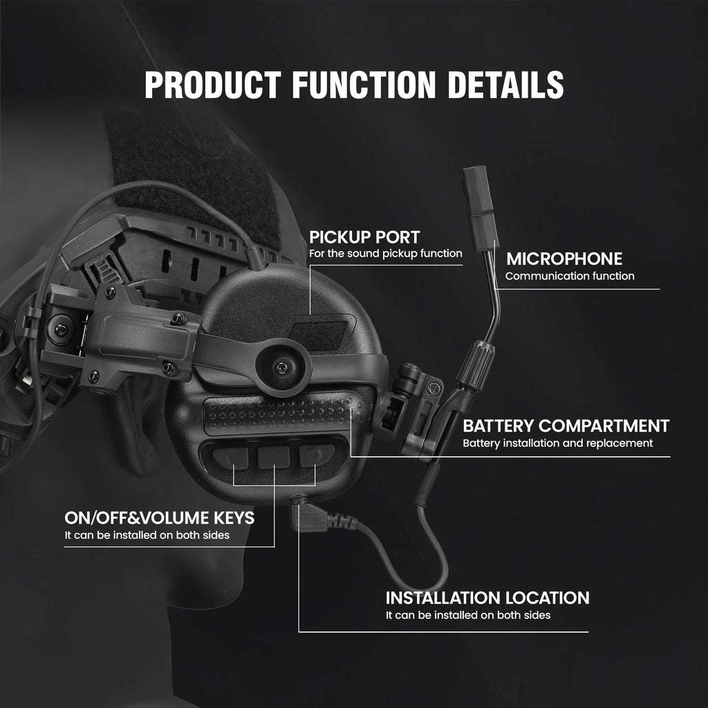 Army Shooting Earmuffs
