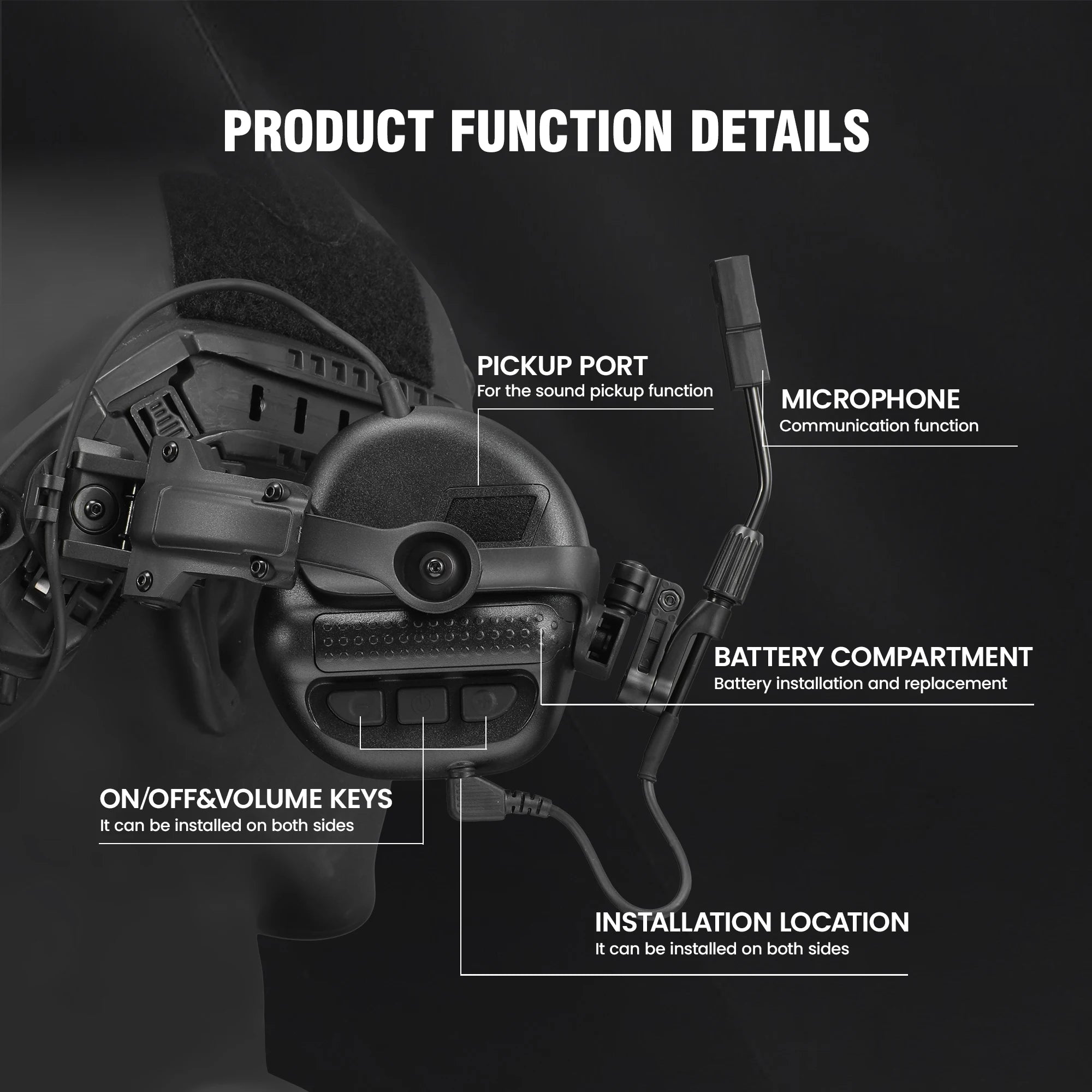 Army Shooting Earmuffs