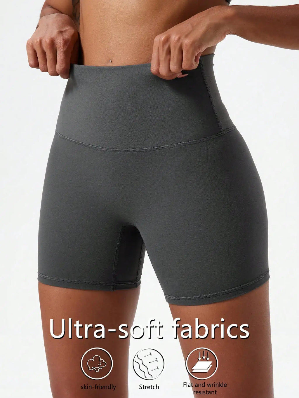 1 Piece High Stretch Nude Cycling Pants