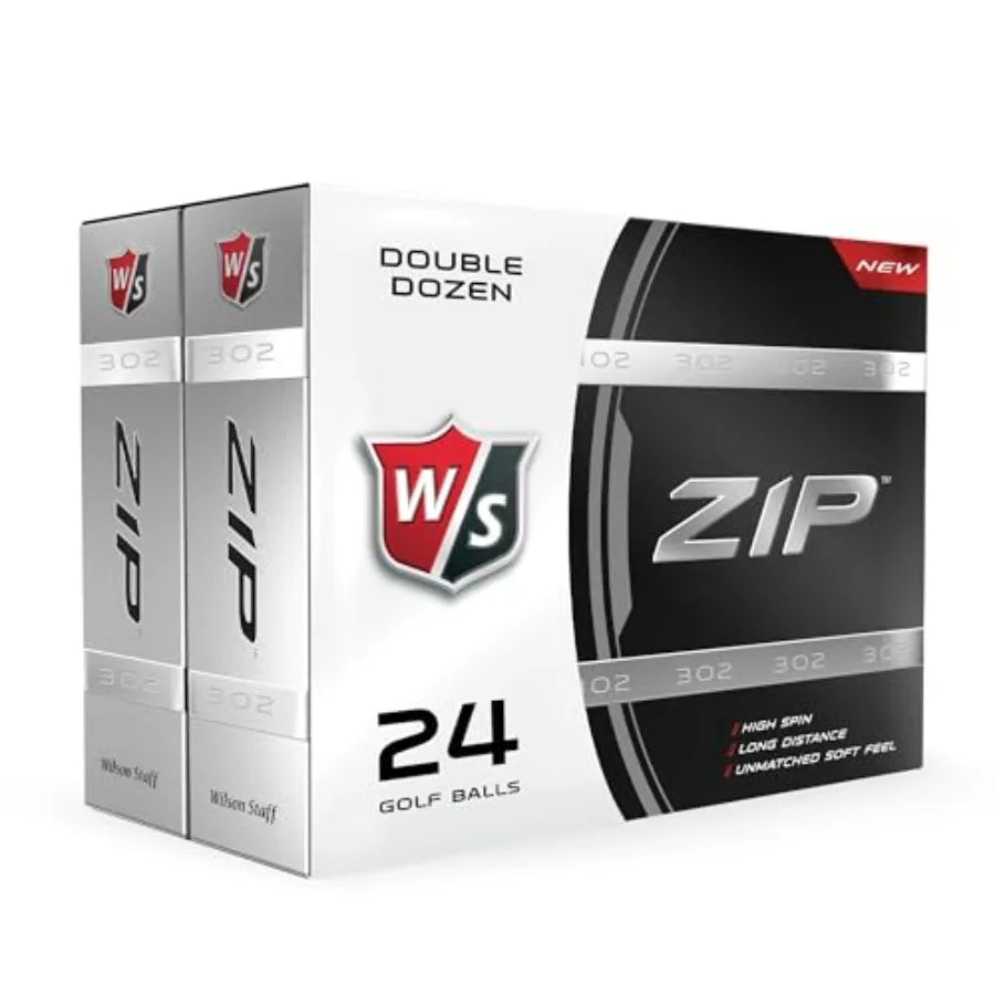 Staff Zip Golf Balls Pack of 24