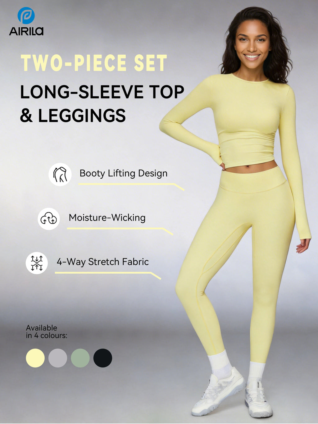 Women's 2PCS Yoga Pilates Gym