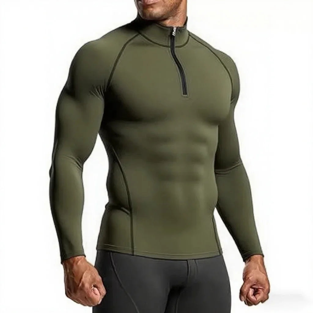 Fitness Shirts Slim Long sleeve Gym T-shirt