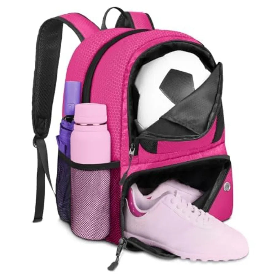 Soccer Backpack with Ball Holder