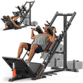 3‑in‑1 Leg Press Hack Squat Machine