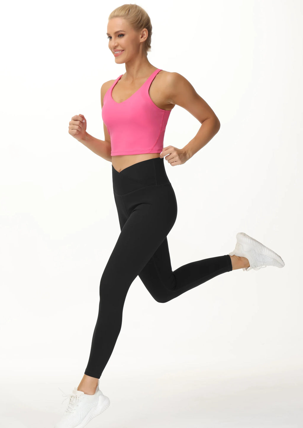 Women‘’s V Cross Waist Yoga Leggings