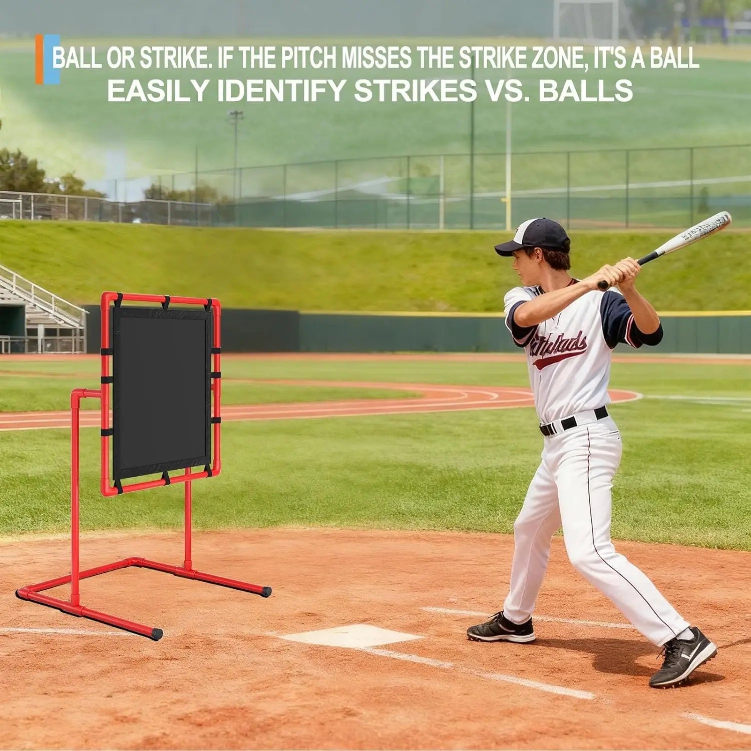 Baseball Strike Zone Trainer, Wiffle  Balls