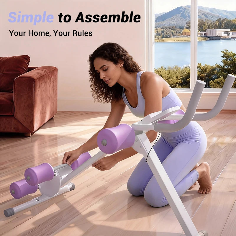 Foldable Magnetic Exercise Bike 5 in 1 Multifunctional