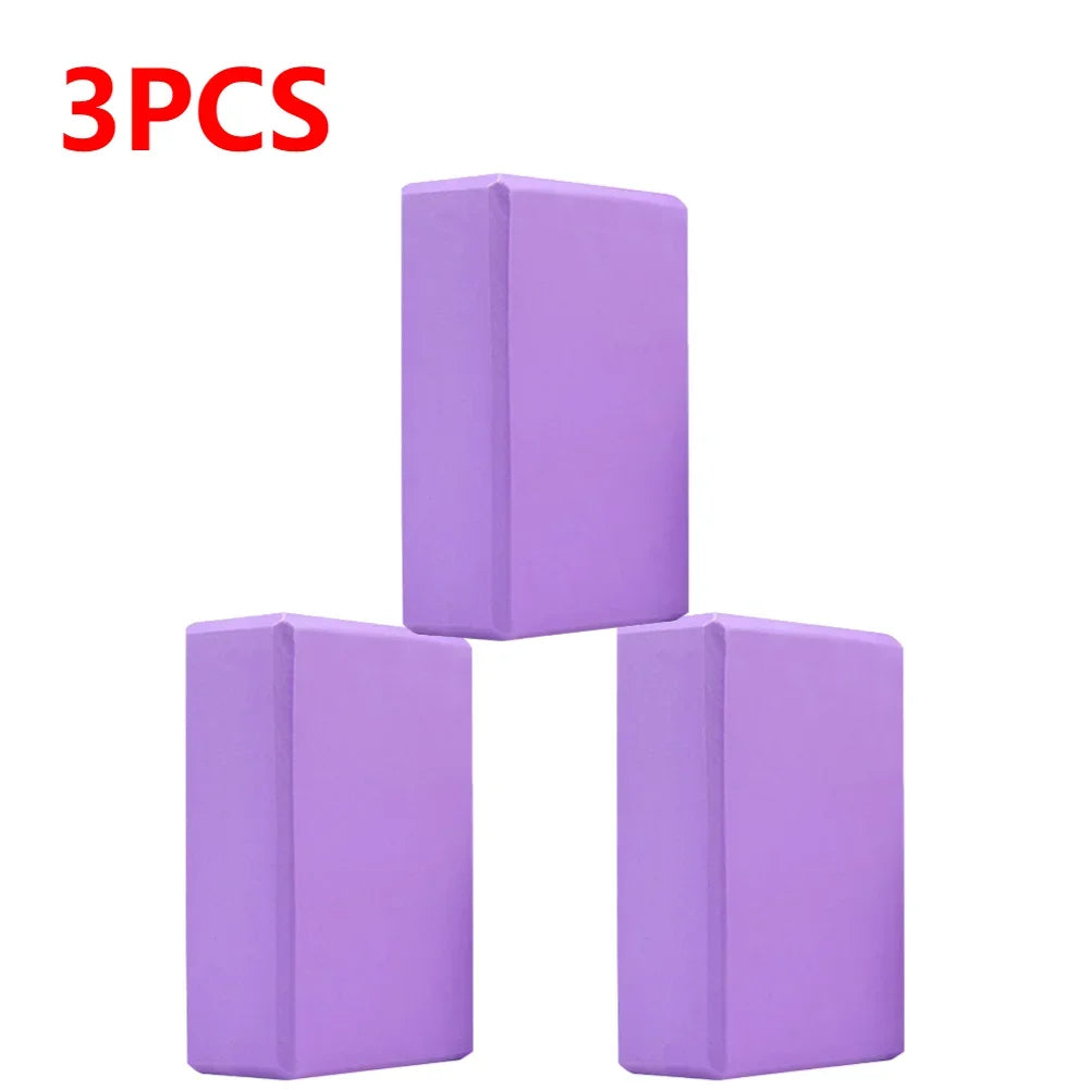1-3pcs Yoga Building Blocks Cubes