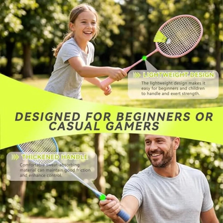 Badminton Set for Family and Beginners
