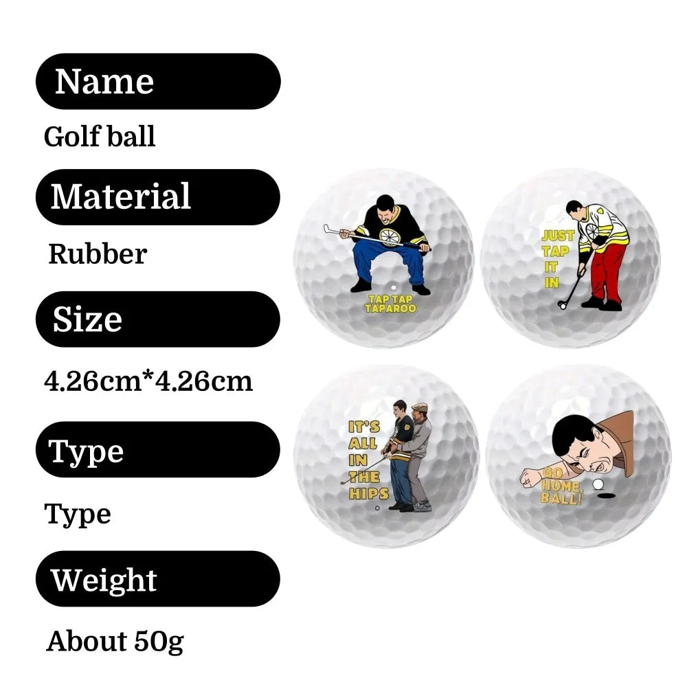4pcs Golf Balls High Elasticity