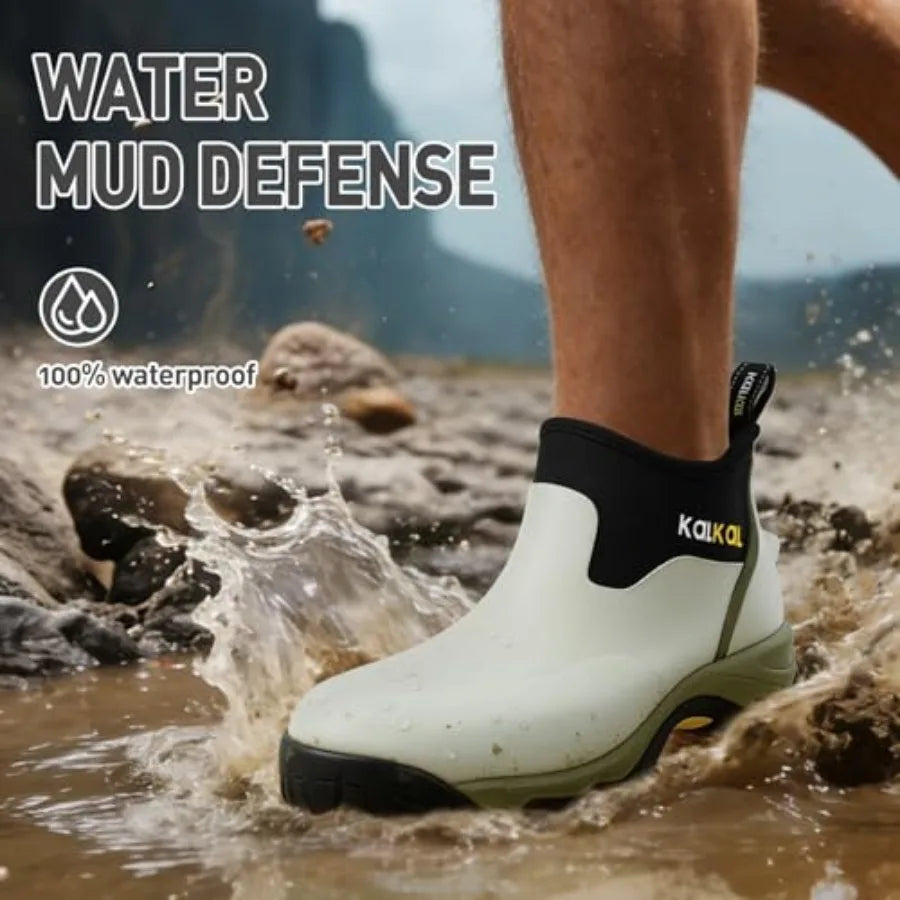 Waterproof Ankle Rain Boots