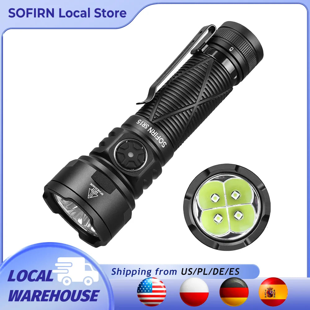 SR15 4500LM Flashlight