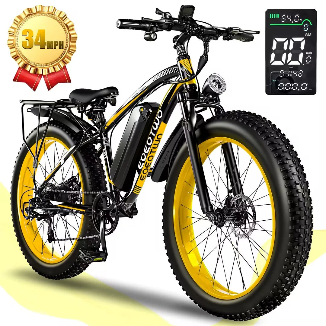 1500W Fat Tire Electric Bike for Adults