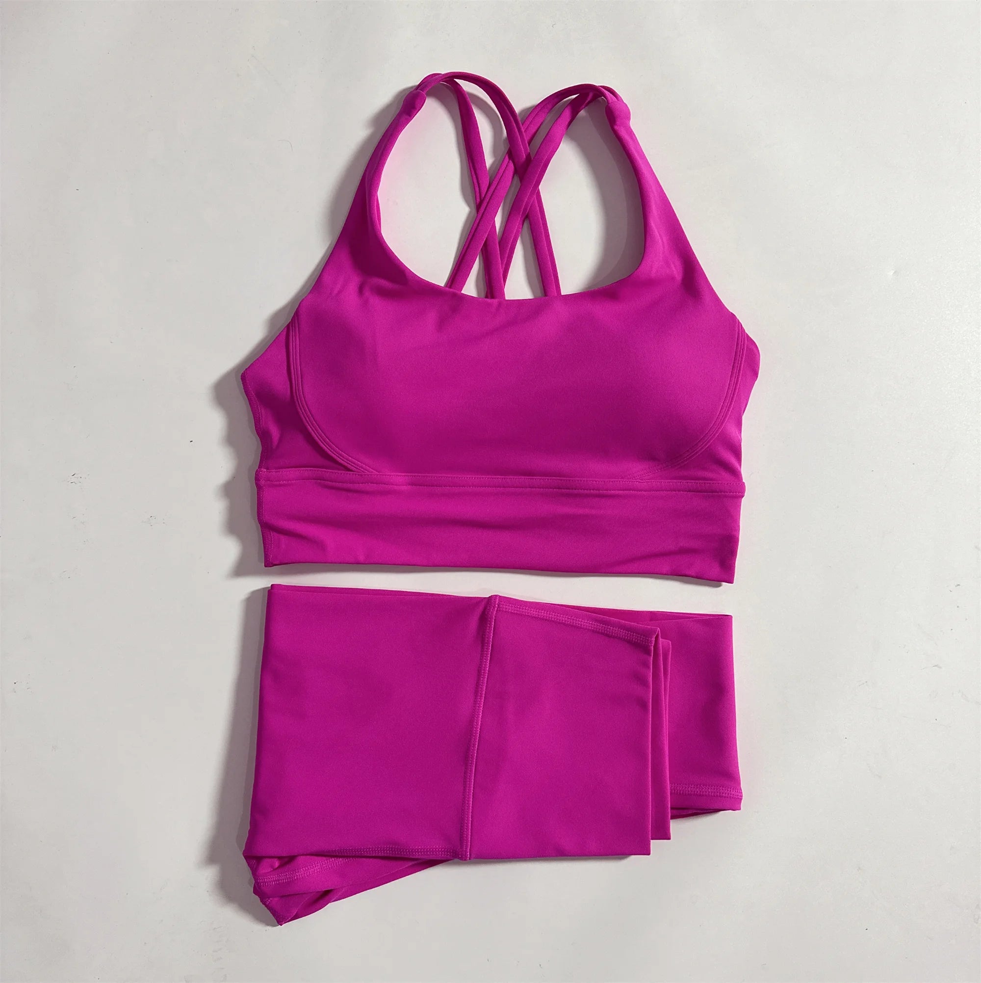 Fitness Bra 2pc Compression  Yoga Legging Suit