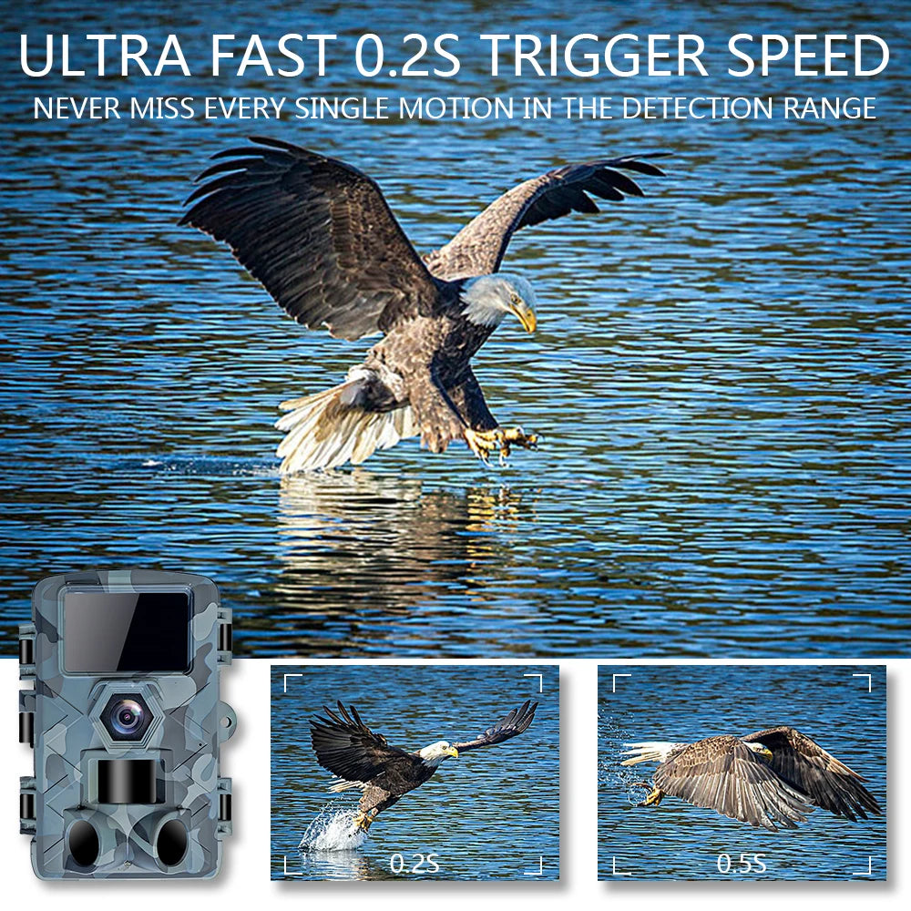 WiFi Trail Camera, 60MP