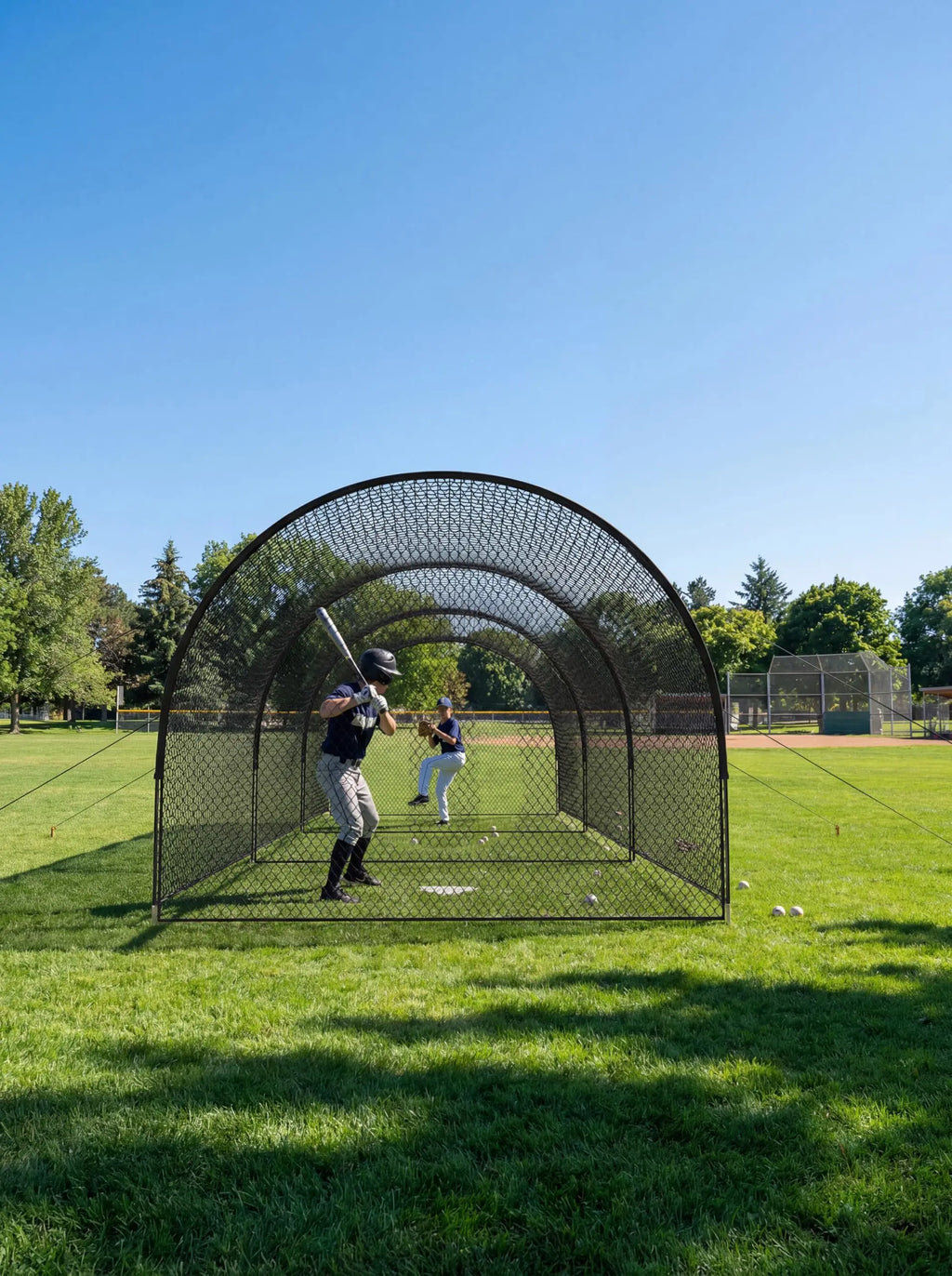 33Ft/22Ft Baseball Batting Cage