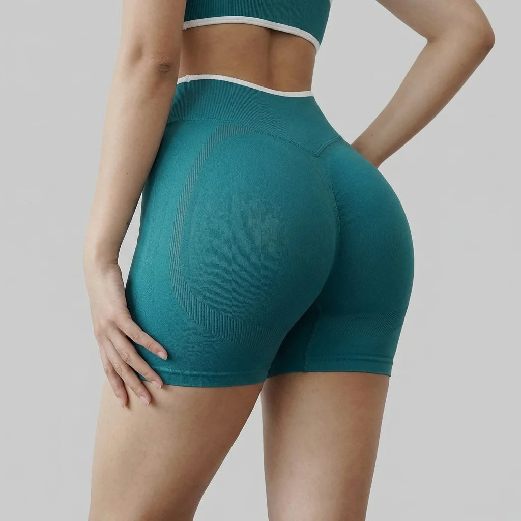 Women's High Waist Seamless Yoga Shorts