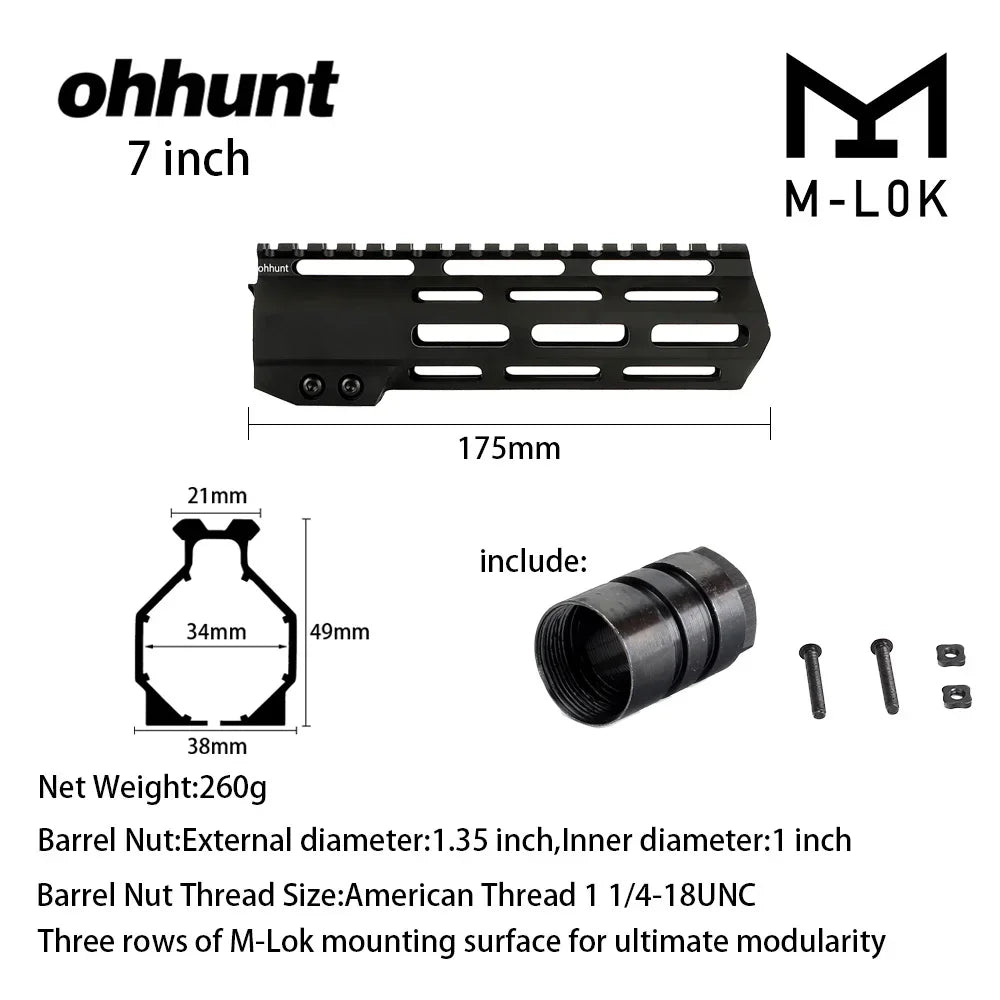 AR15 Free Float M-LOK Handguard