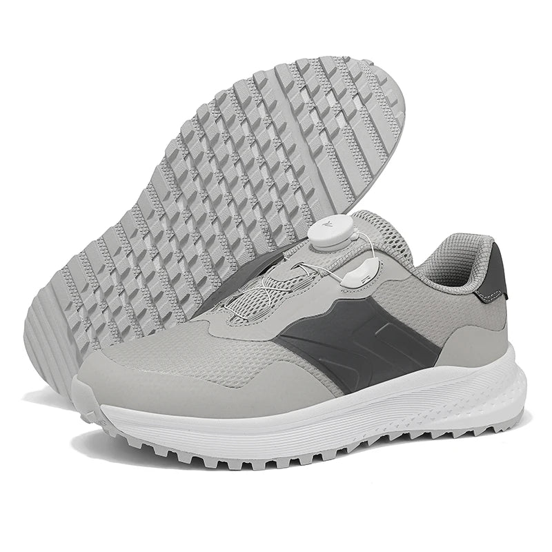 Professional Men's Golf Shoes Leather