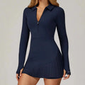 Women's Long Sleeve Tennis Dress