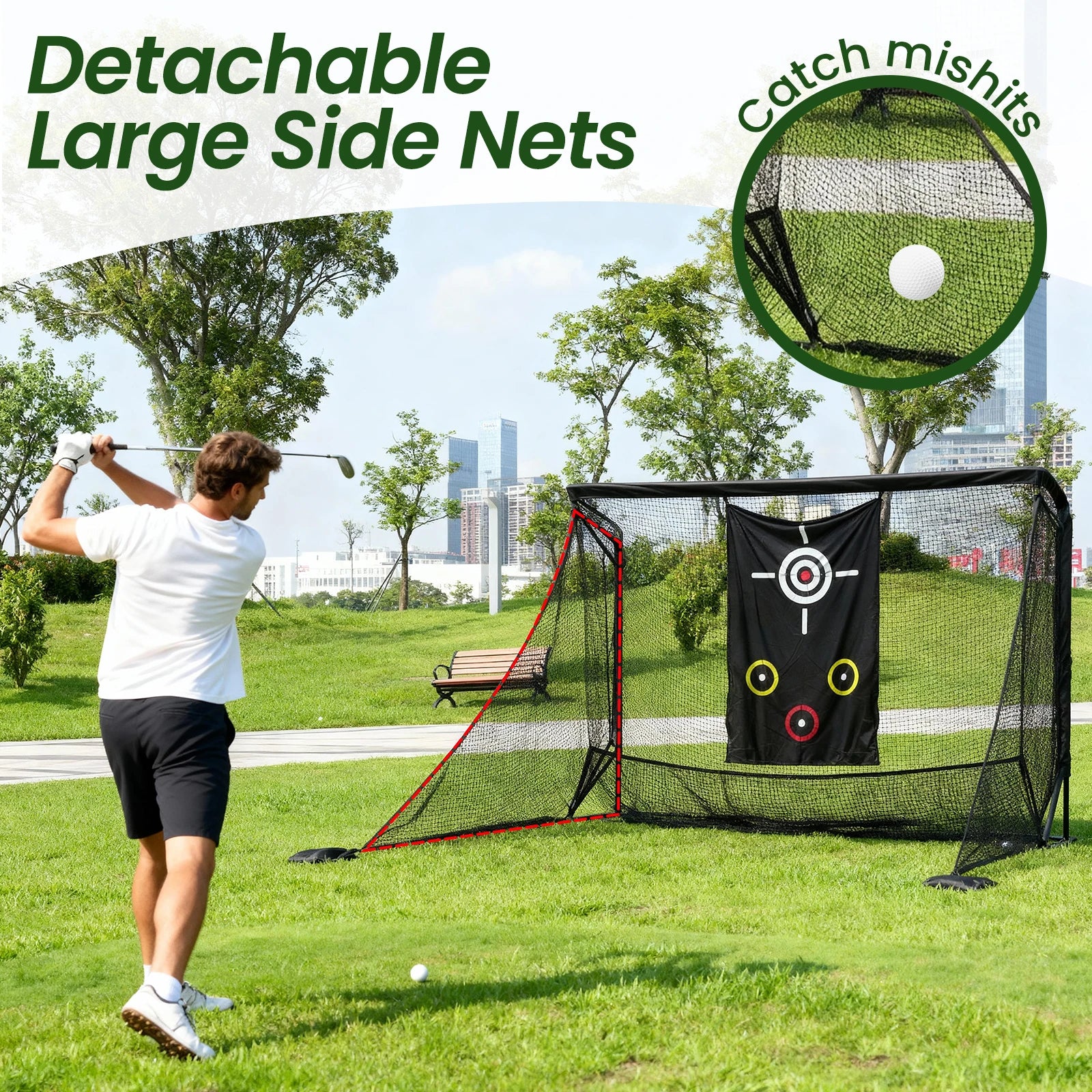Golf Hitting Net 10x7FT