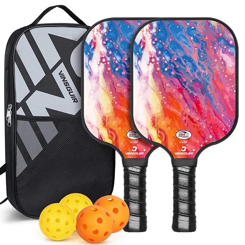 Pickleball Paddles Set Fiberglass