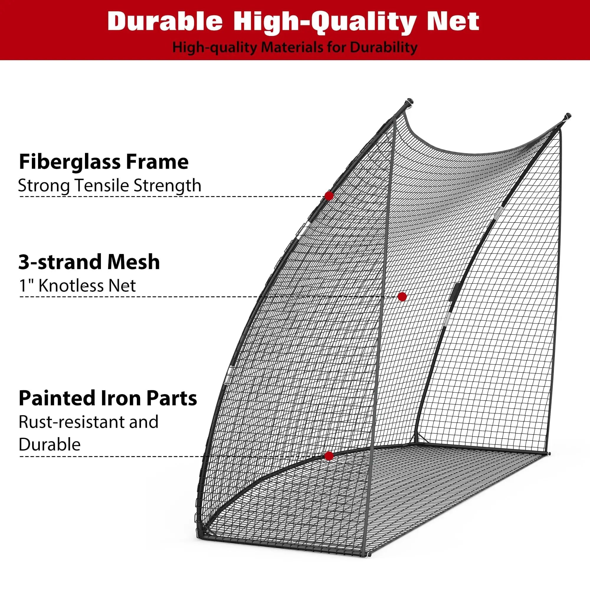 10x7 FT Golf Practice Net