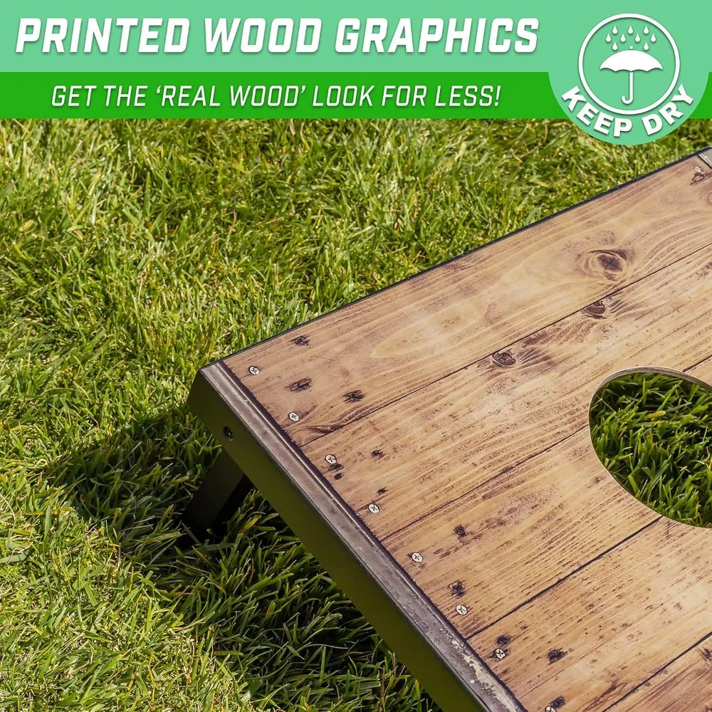 Portable Cornhole Sets, 8 Styles