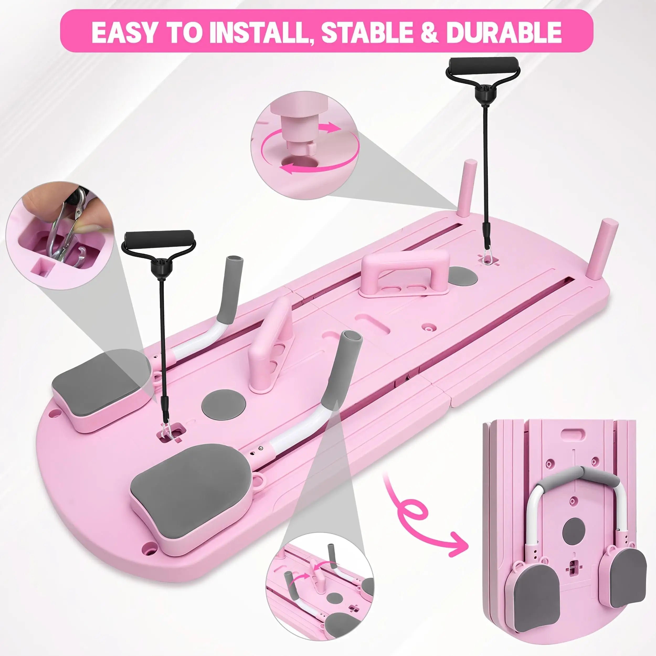 8-in-1 Multifunctional Foldable Pilates Board
