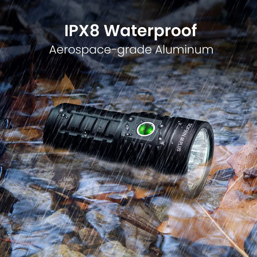 Powerful LED Flashlight 16000lm