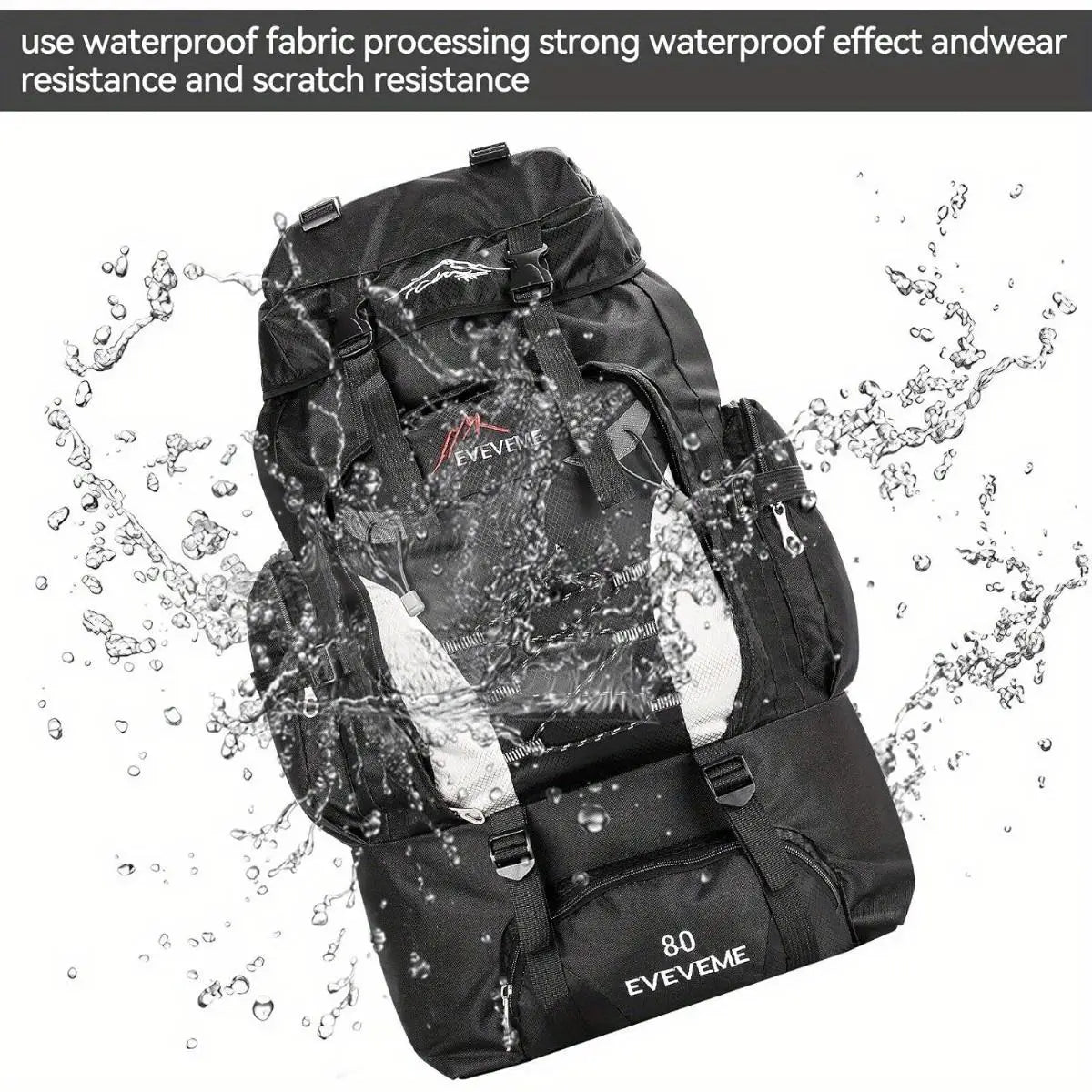 1pc 70L Outdoor Casual Sports Backpack,