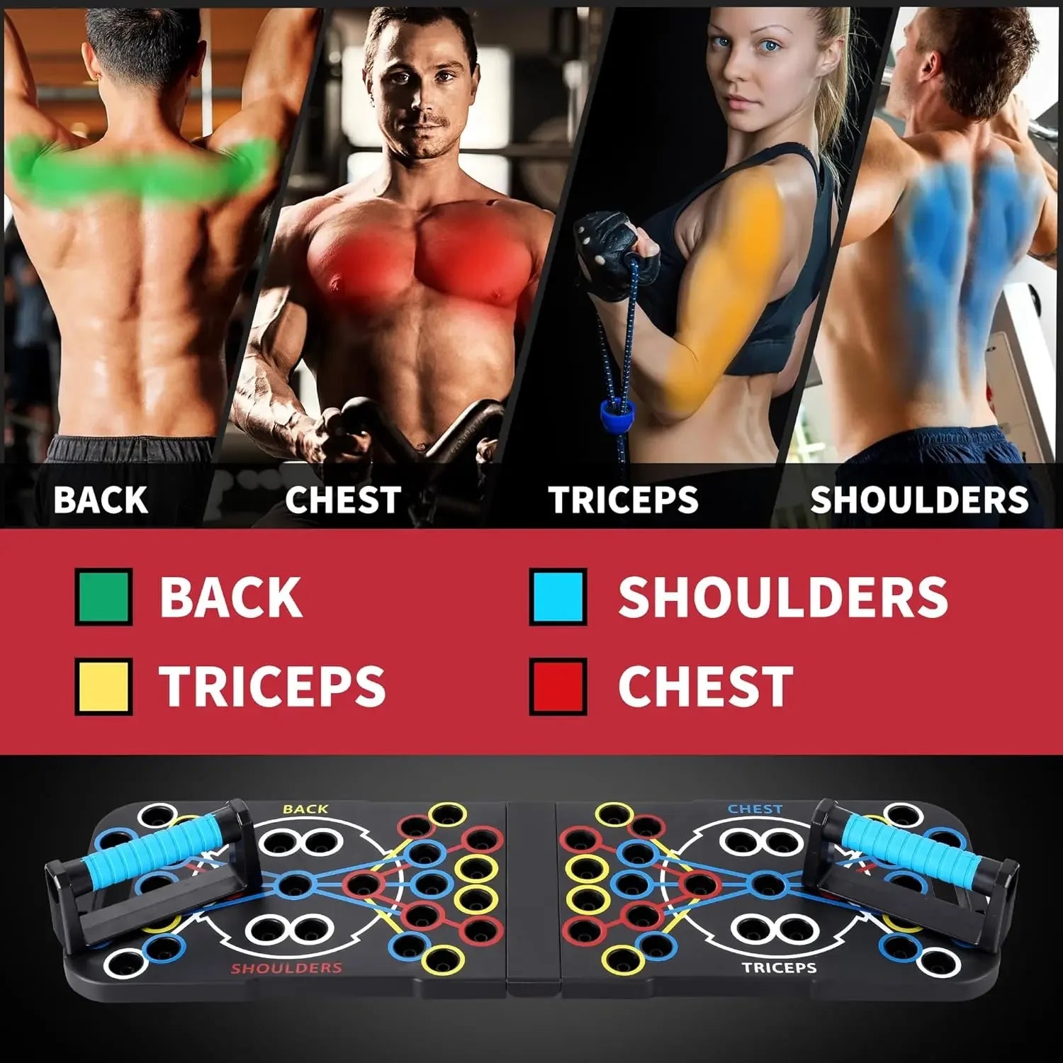 Push Up Support Board.  Multifunctional