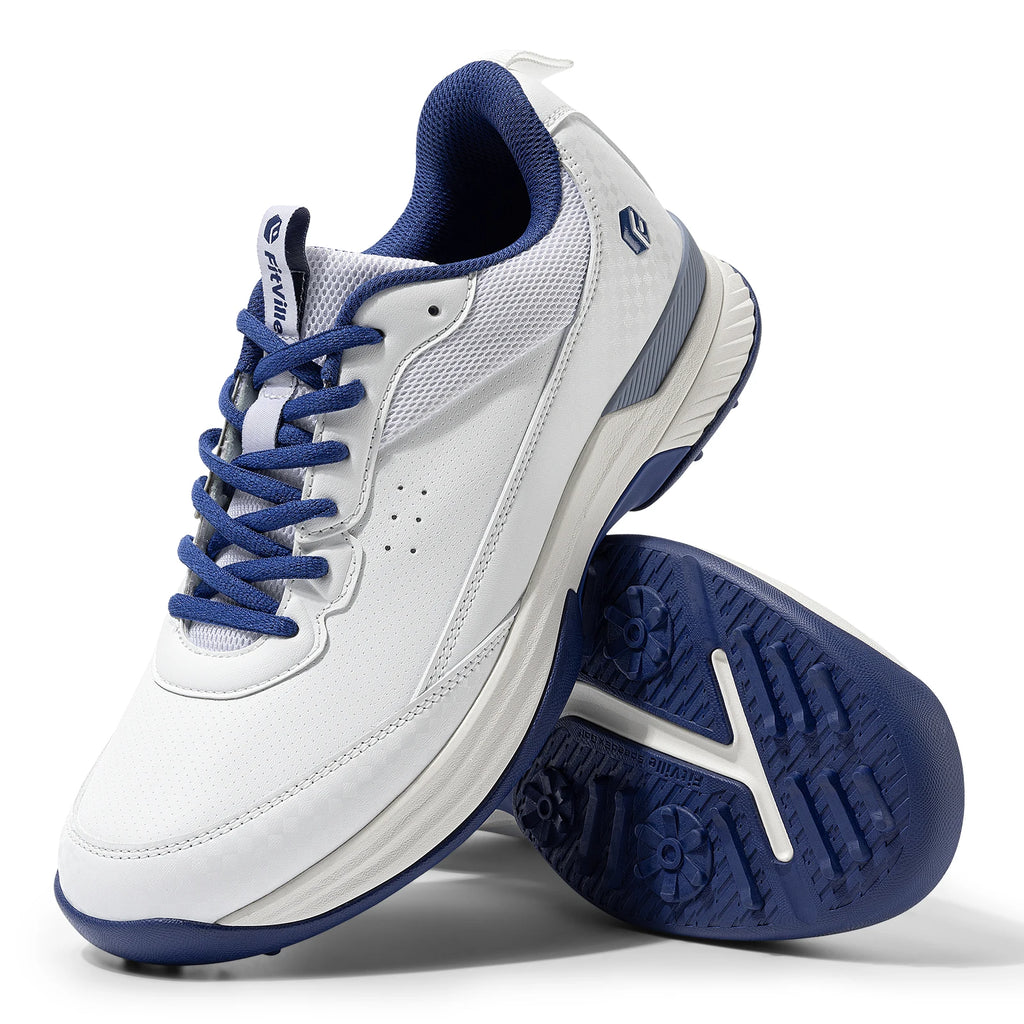 Men's Wide Golf Shoes  Water Resistant
