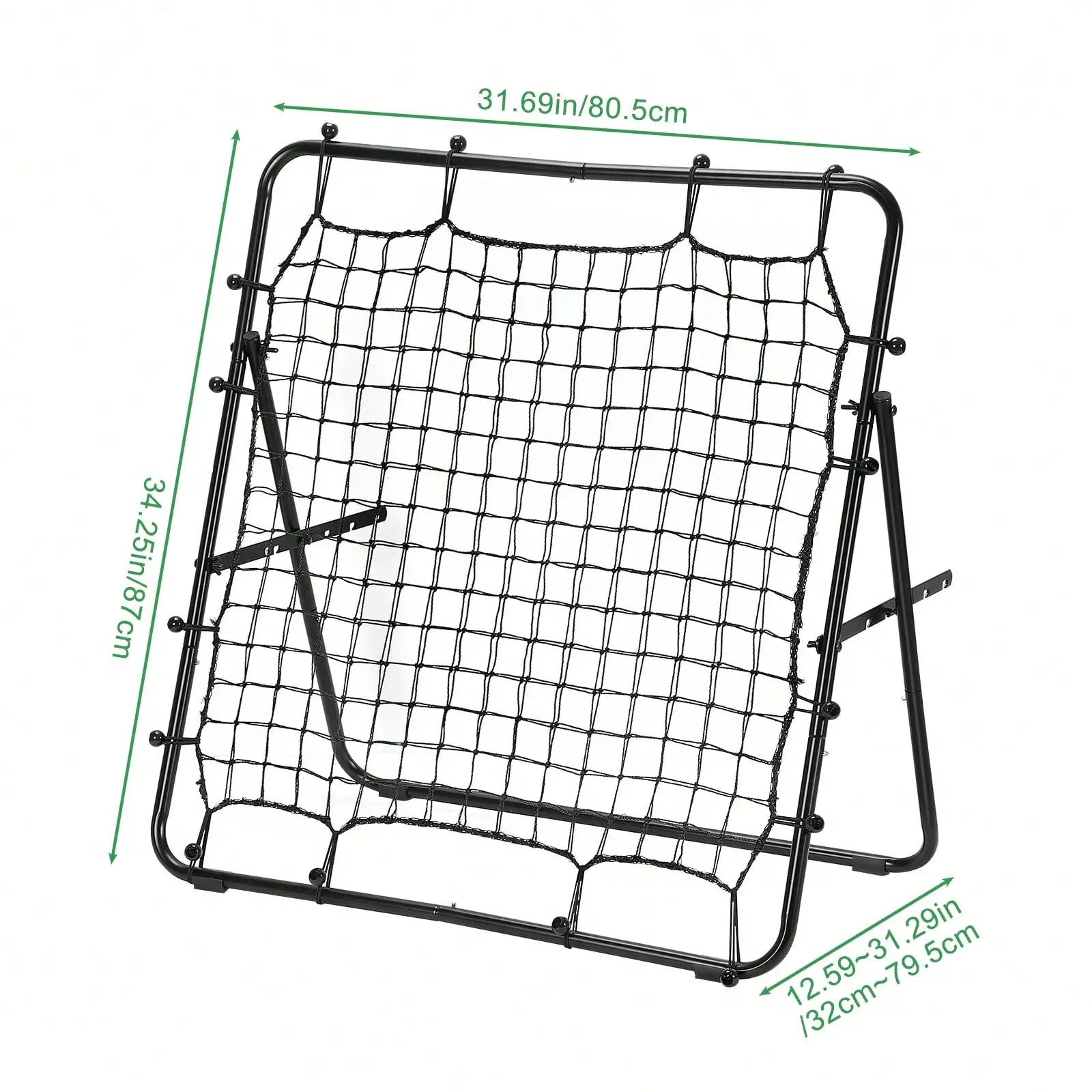 Metal Frame Volleyball Baseball Rebounder Net