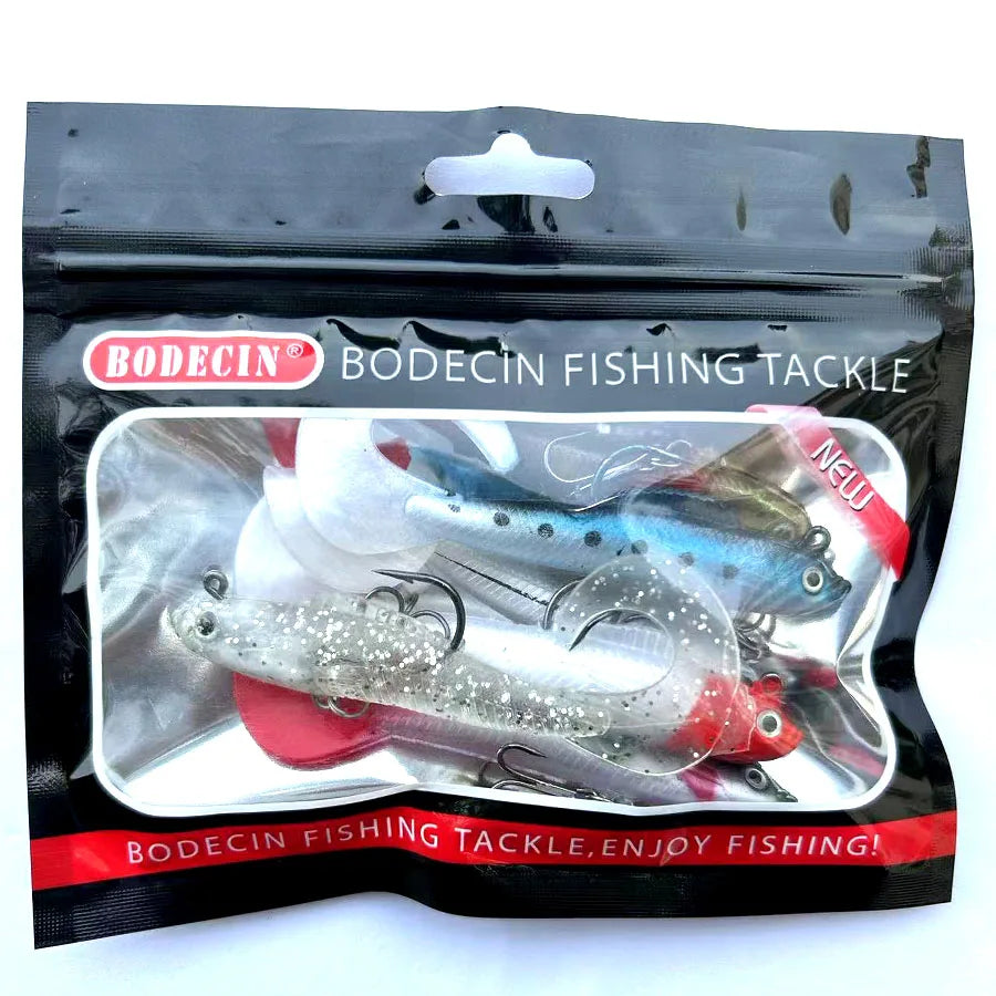 6PCS Wobblers Artificial Fishing Baits