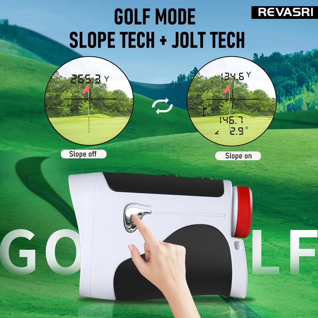 Golf Rangefinder with Slope