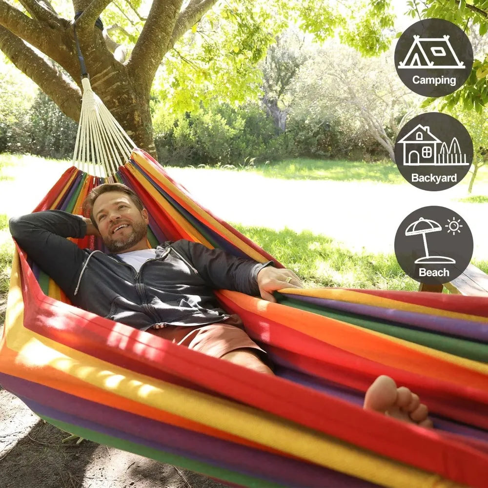 Extra Large Double Cotton Hammock