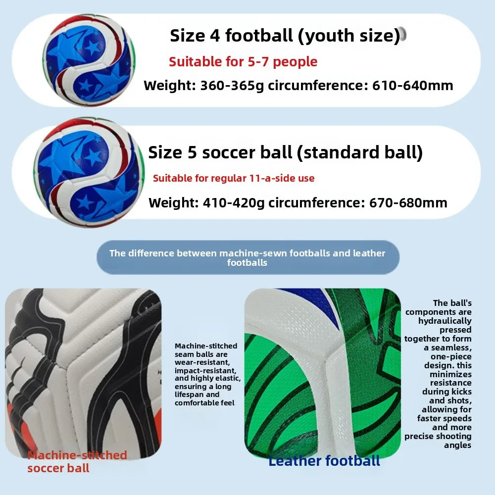 High Quality Soccer Ball Official Size 5
