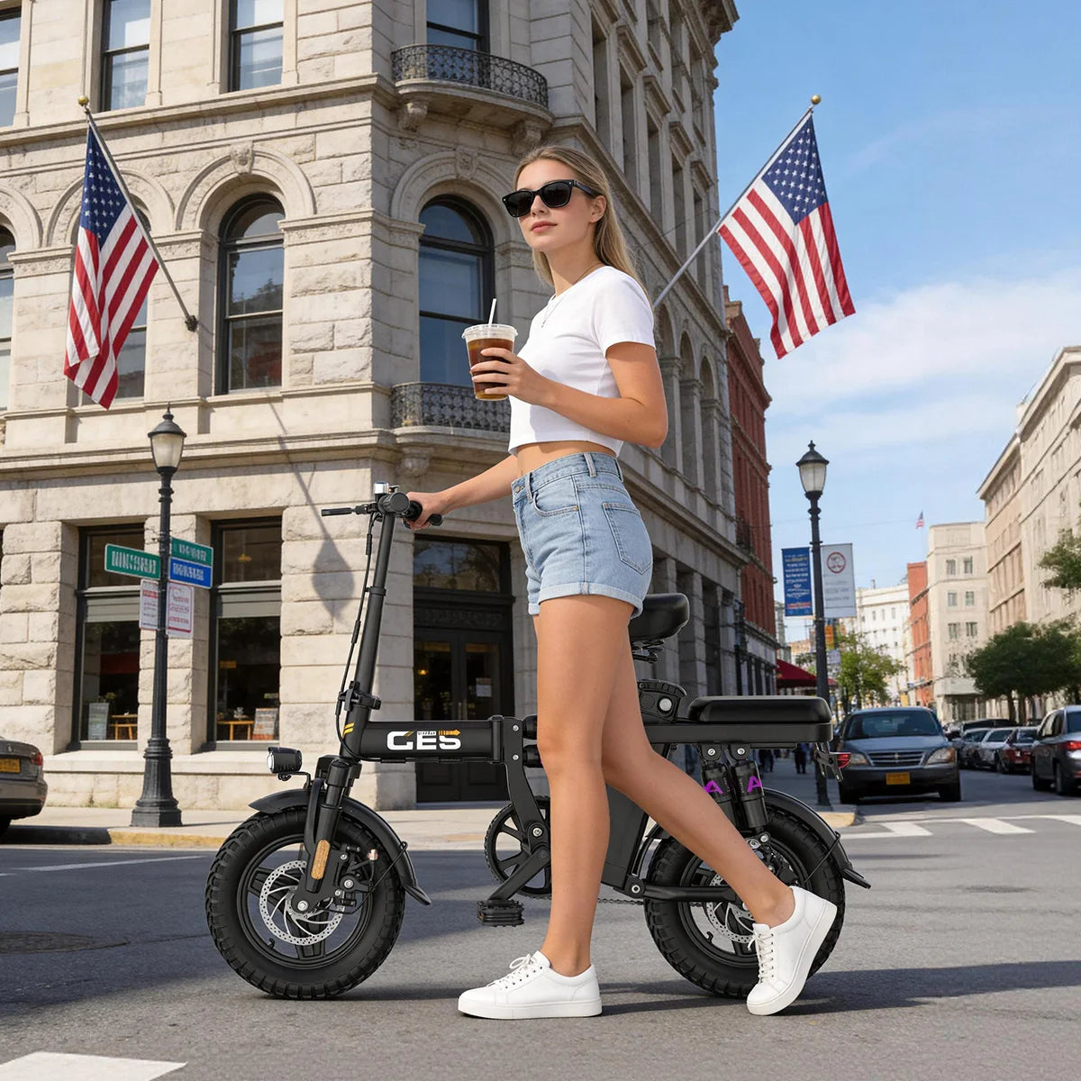 48V 15AH Battery EBike 30+MPH