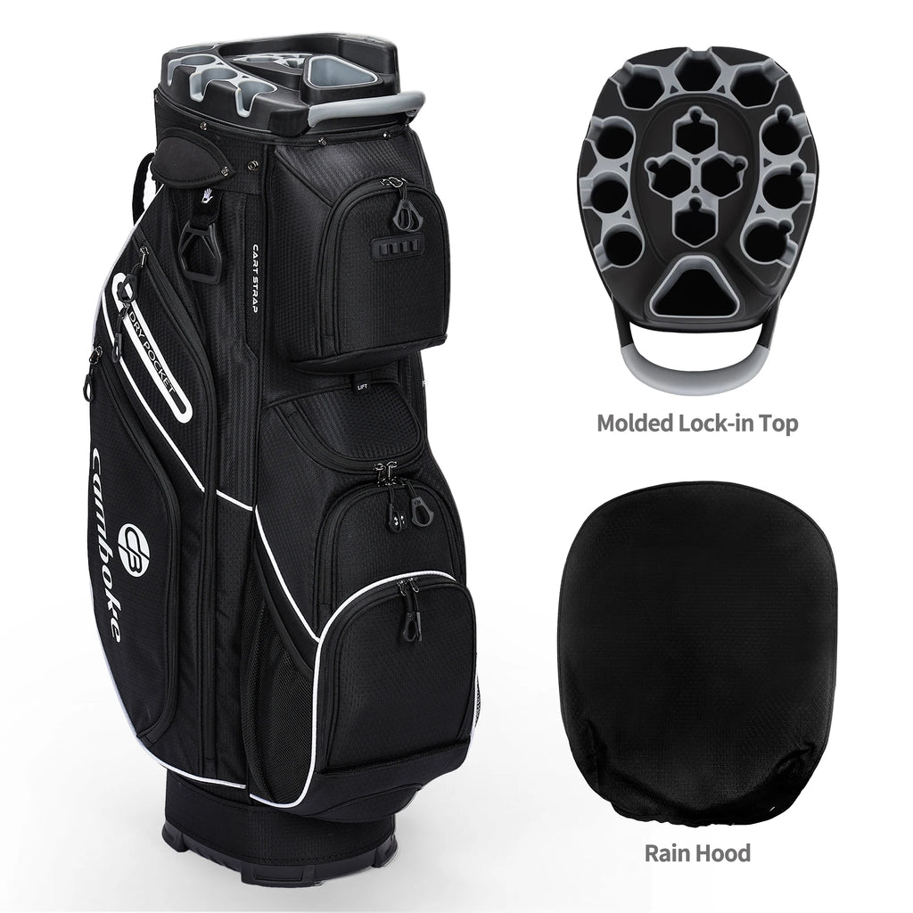 14 Way Full Length Dividers Golf Cart Bag
