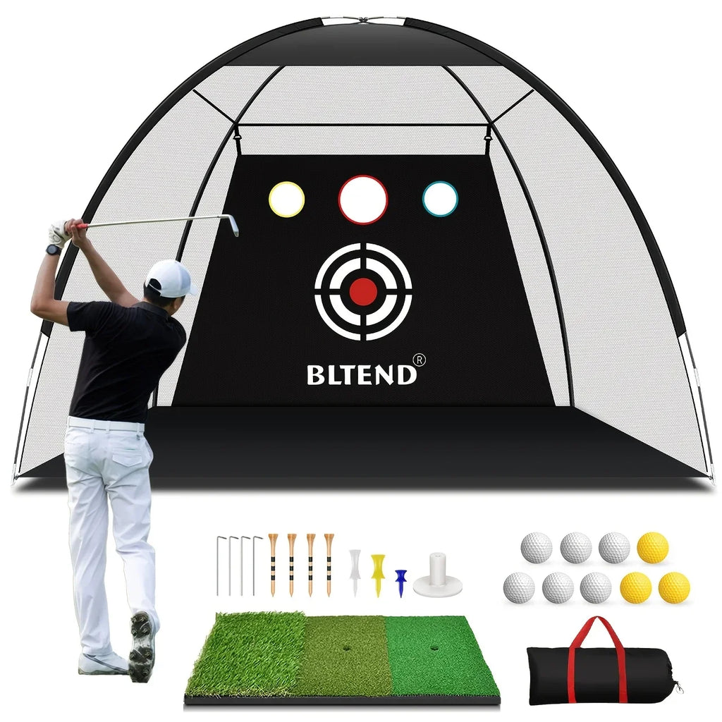 Heavy Duty Golf Hitting Net, 10x7ft