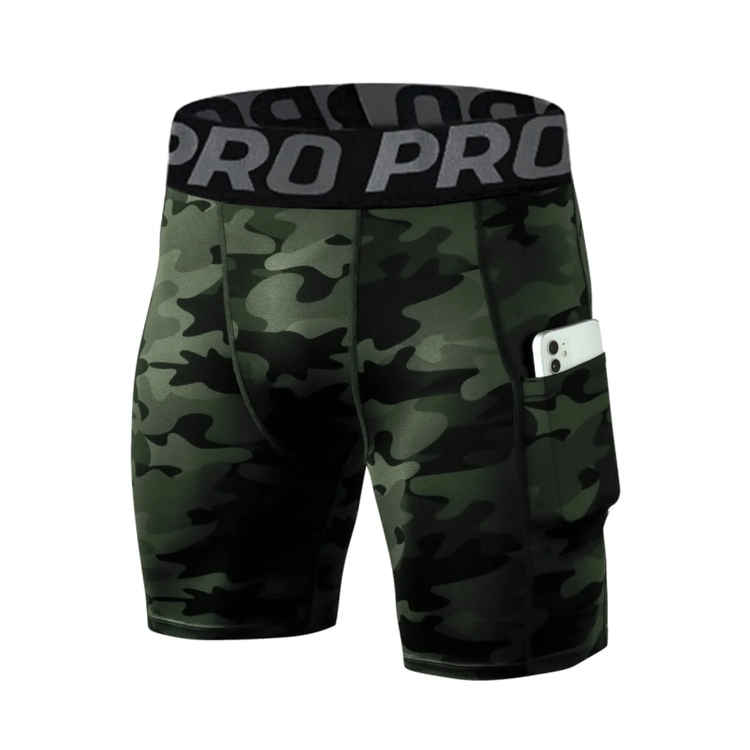 Men's Compression Shorts with Pocket