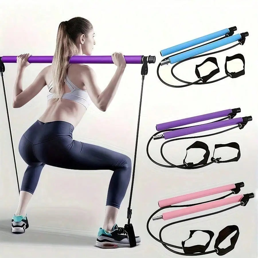 1 Set Of Pilates Bar Accessories
