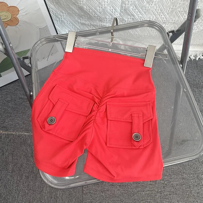 Lift Butt Fitness Ladies Yoga  Short Pants