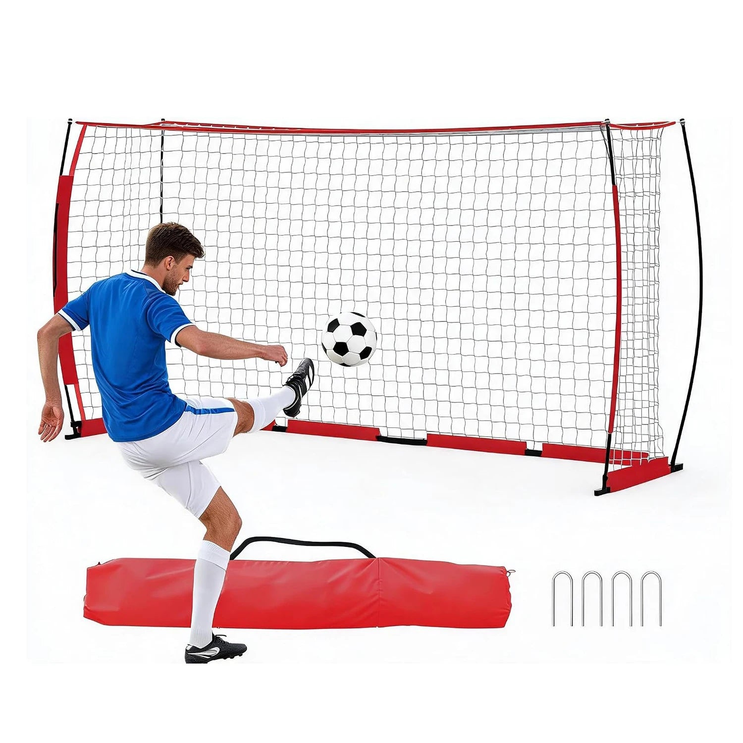 12x6 ft Steel Competition Soccer Goal