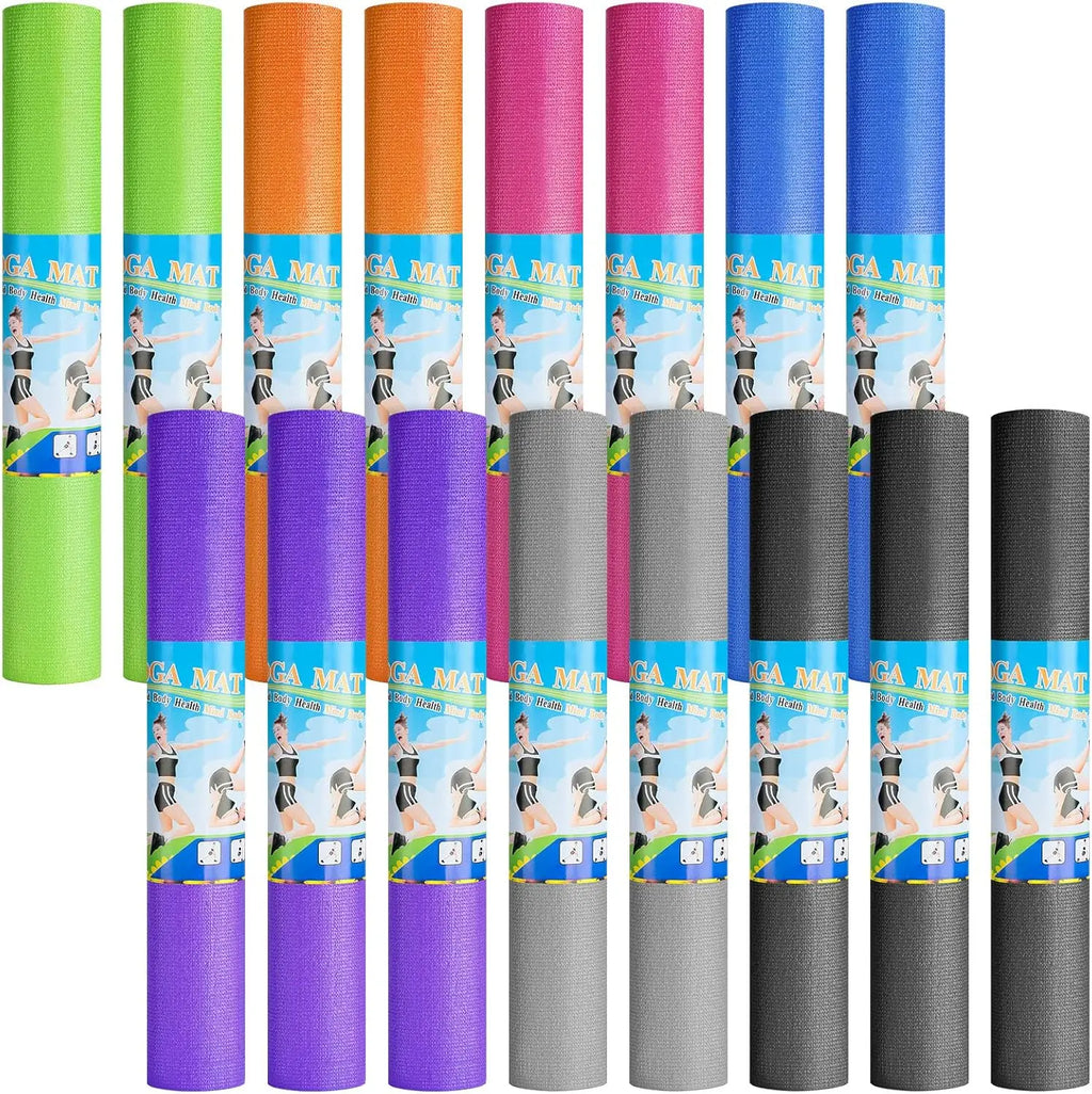 3 mm Thin Yoga Mats Lightweight PVC